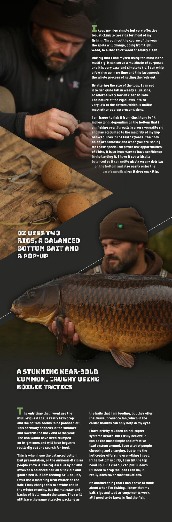Vouwen een Bekwaam Thinking Anglers Articles - Big Boilies for Big Carp by Oz Holness